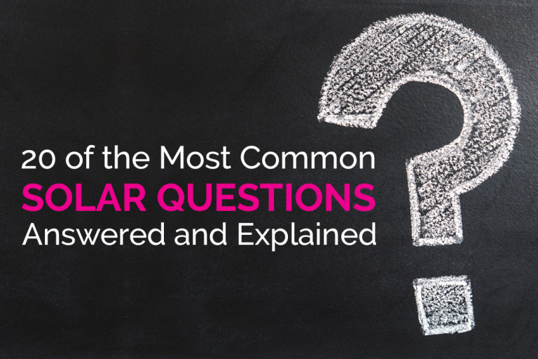 Common solar questions