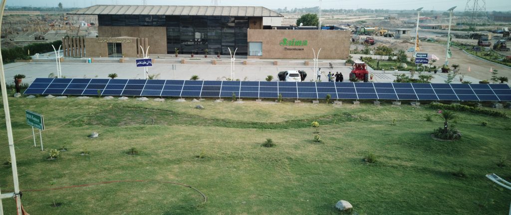 Saima Downtown solar plant Hyderabad