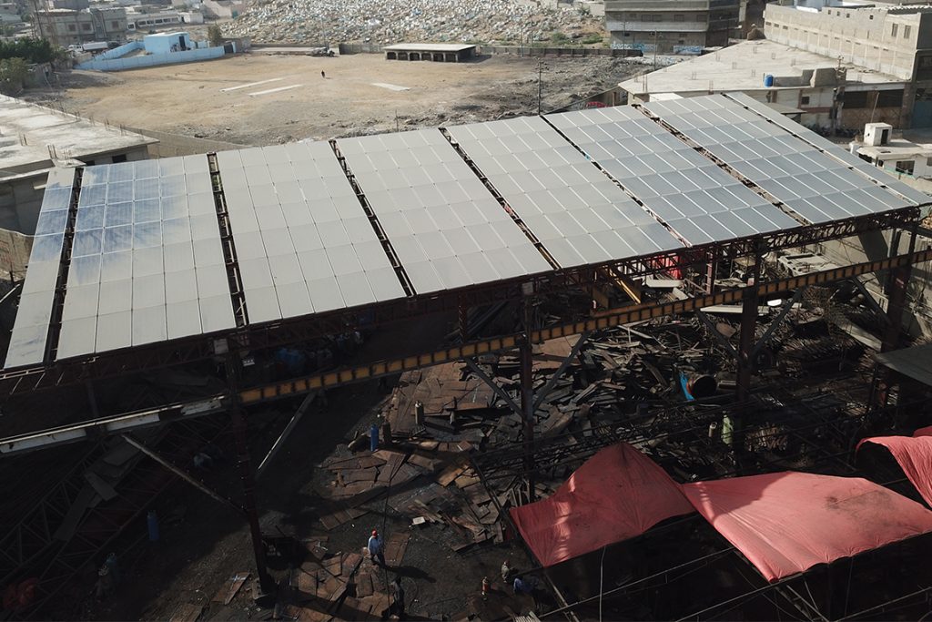 Sikandar Industries 341kW Grid-Tied Solar Plant by ENSS